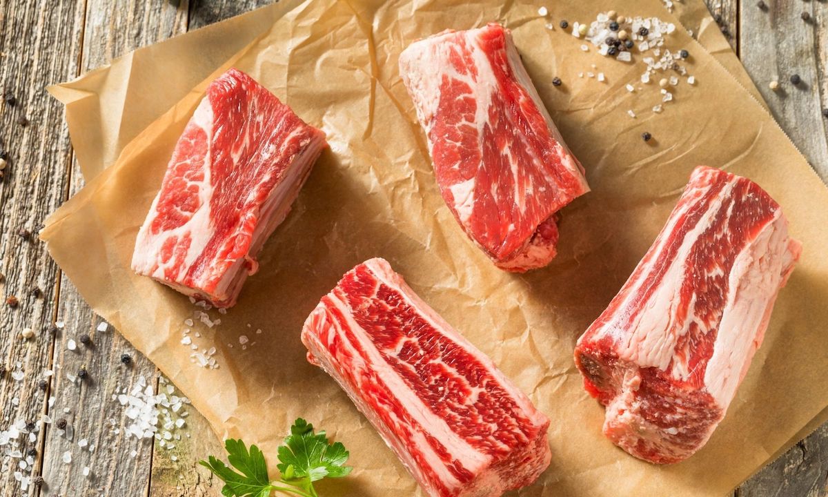 The beef short rib is a very rich cut of meat; perfect for those looking for a real treat