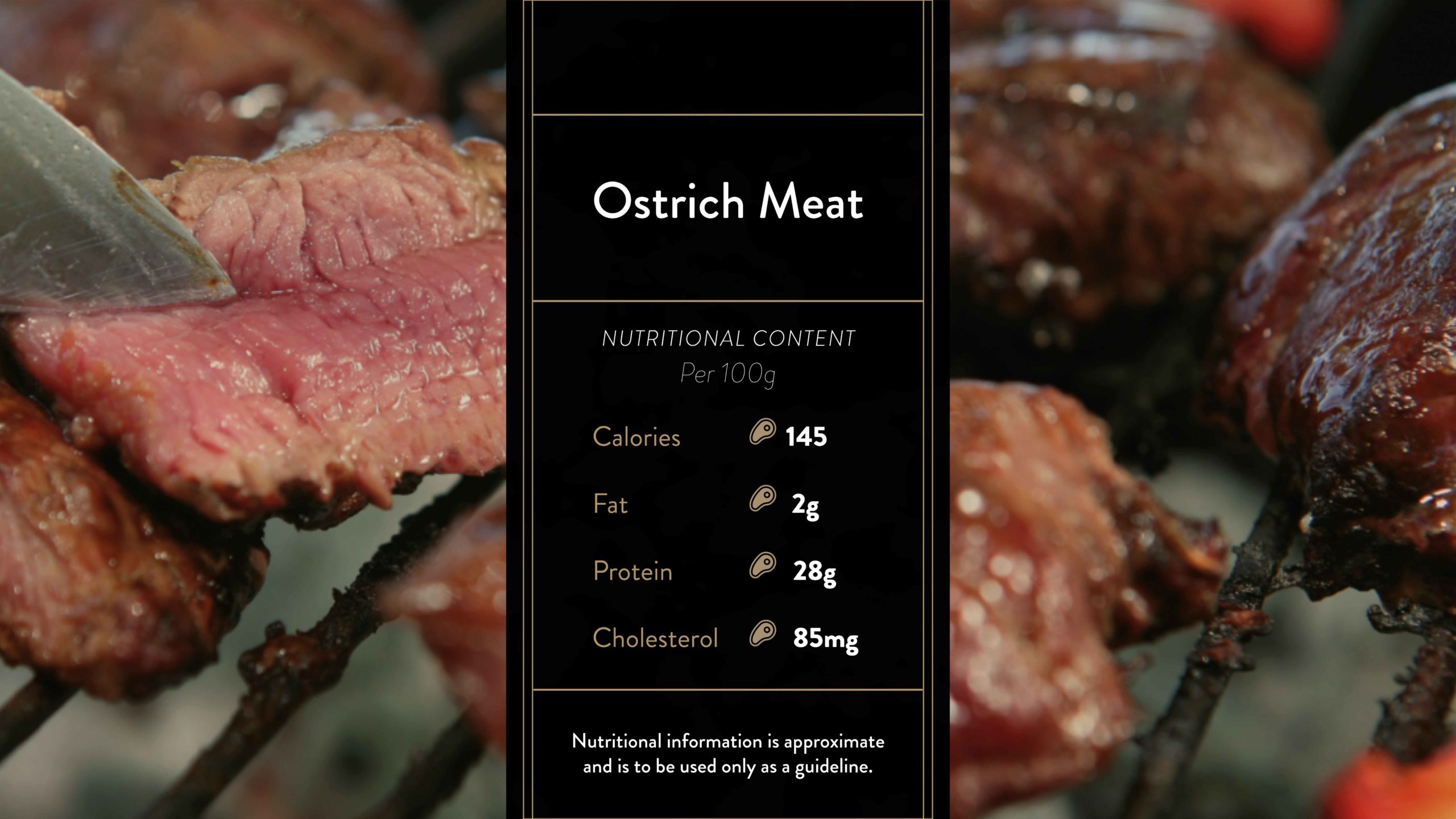 Nutritional Content Ostrich meat