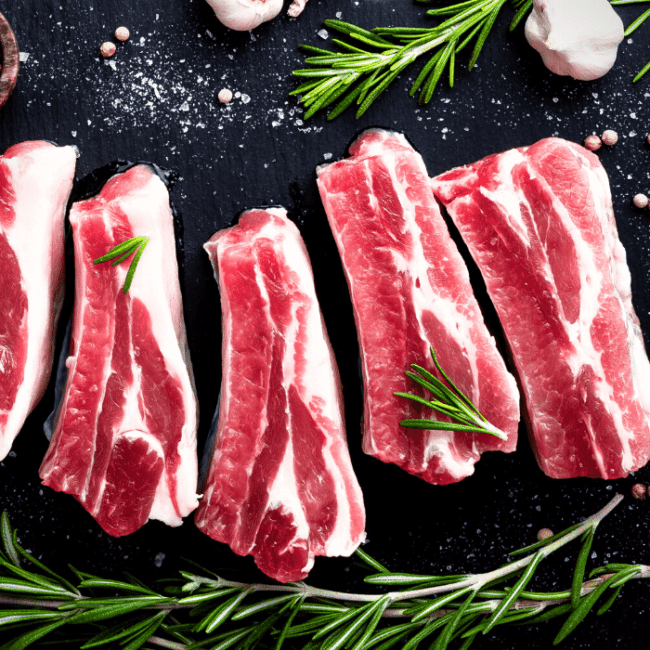 Quality meats: pork